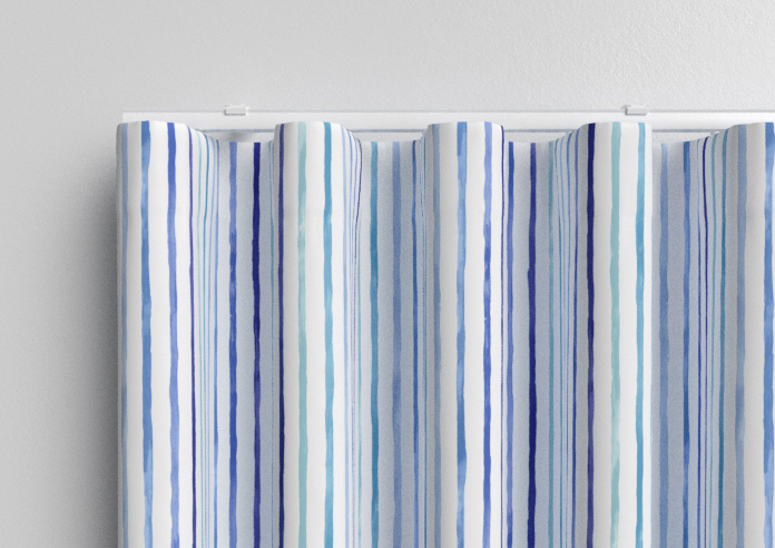 Vintage Stripe, Riviera - Made to Measure Curtains - Image 13